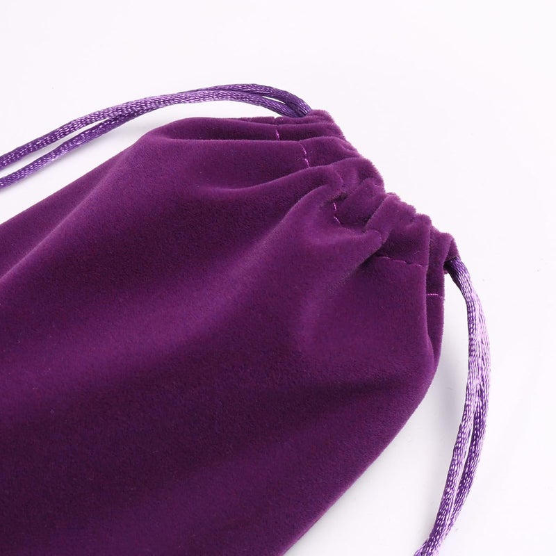 Seqoiyia 2 PCS Cell Phone Sleeves Phone Pouch Bag w/Drawstring Closure Compatible for iPhone 17 Pro Max Galaxy S25 Ultra S25 Edge A56 A36 A35 A26 A16 Moto G Stylus Edge Pixel 10 Pro XL OnePlus 13R (Purple) - Image 3
